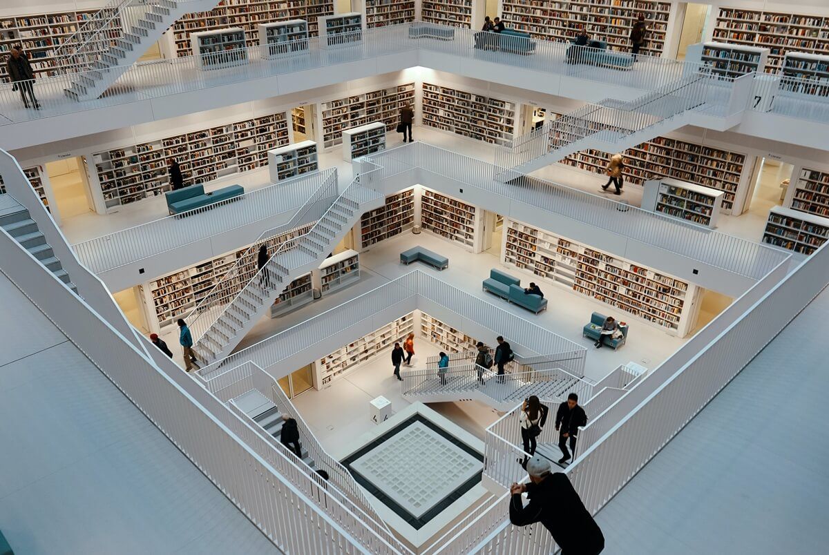 Biblioteca de Stuttgart, Alemania