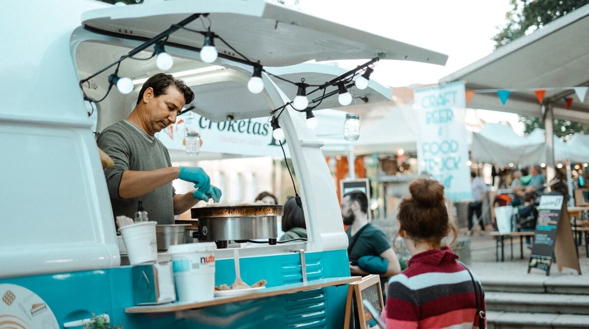 Food trucks festivales de música