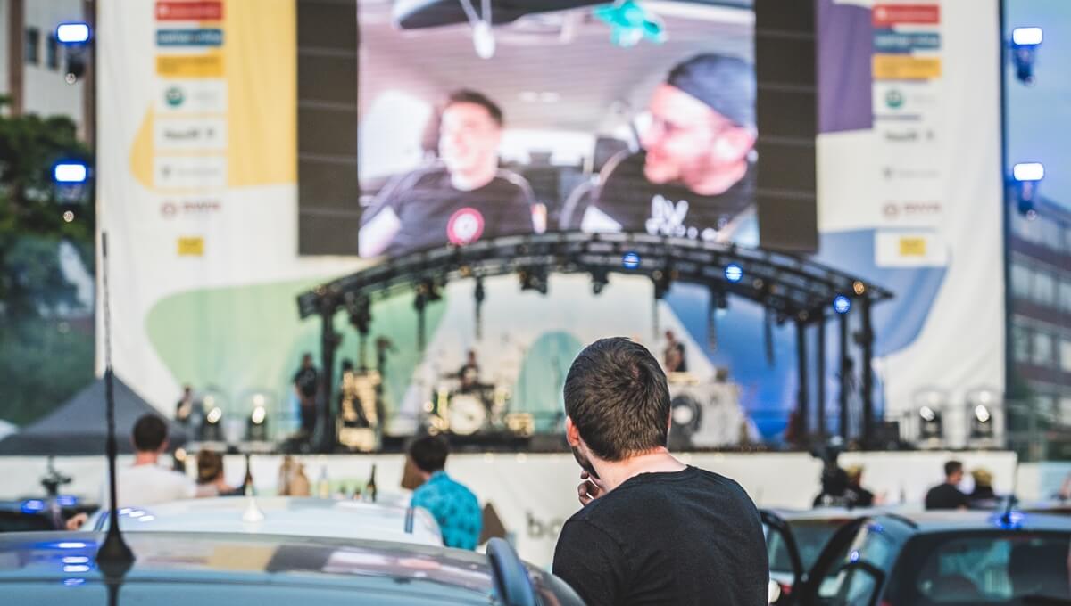 Conciertos estilo autocine