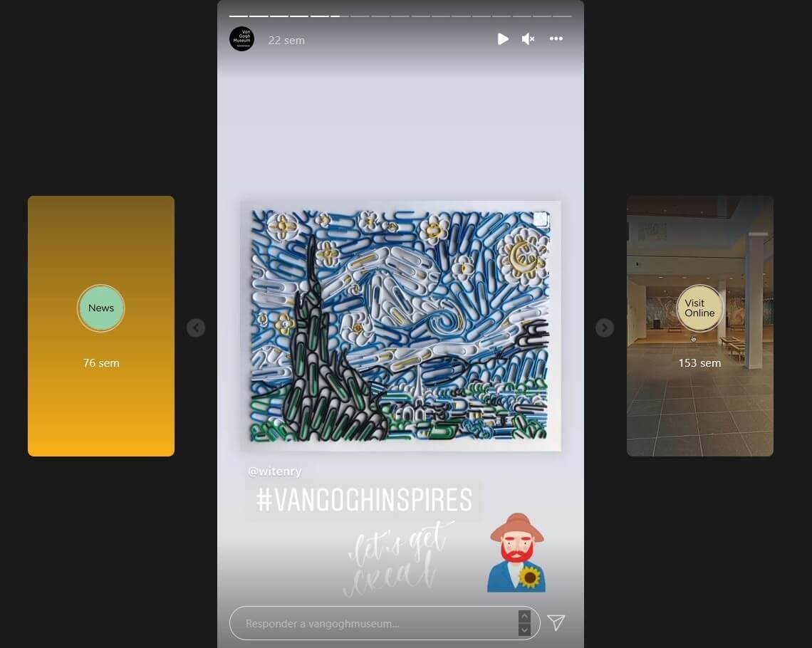 Museos y redes sociales: Museo Van Gogh