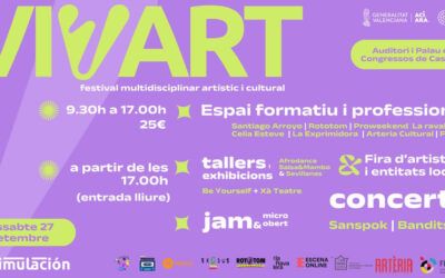 La Simulación celebra el talento de Castelló con el Festival Vivart un encuentro de arte, cultura y comunidad