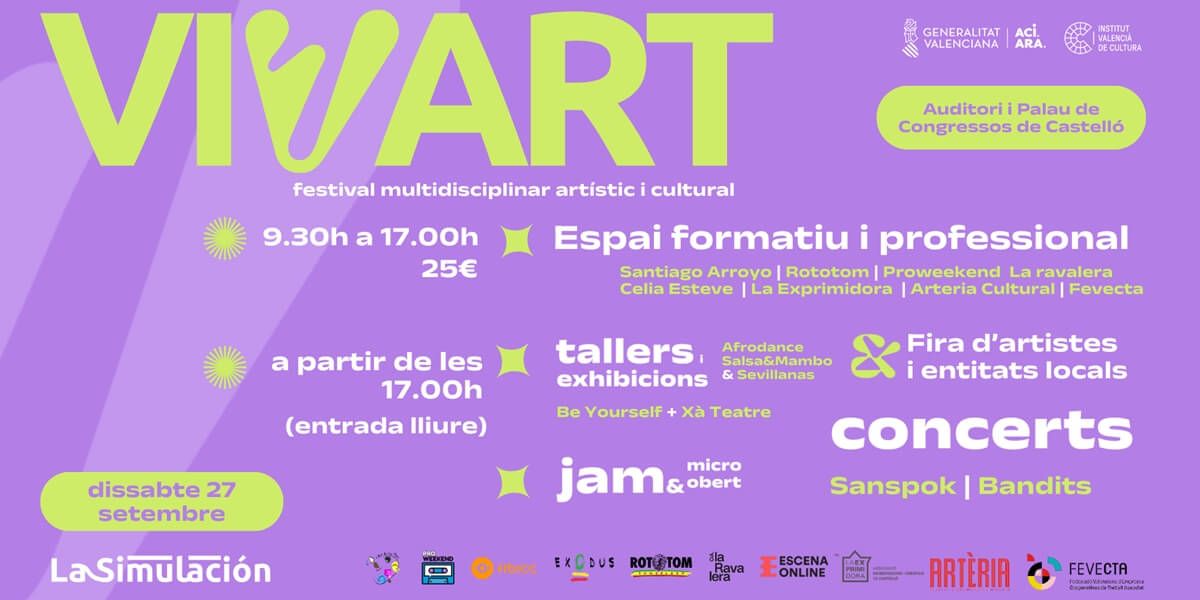 Festival Vivart, encuentro de arte, cultura y comunidad
