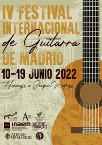 Cartel del IV Festival Internacional de Guitarra de Madrid Cartel del IV Festival Internacional de Guitarra de Madrid
